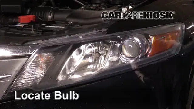 2011 Honda Accord Crosstour EX-L 3.5L V6 Lights Headlight (replace bulb)